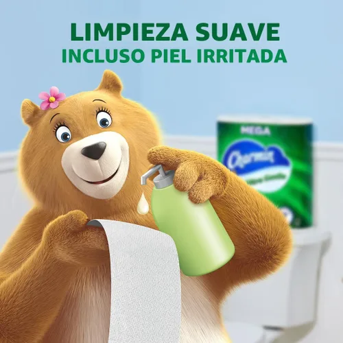 Vista 3 de Charmin Papel higiénico ultra suave, 9 megarrollos, 231 hojas por rollo