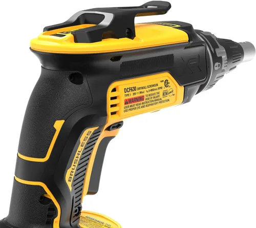 Vista 9 de DEWALT 20V MAX destornillador para paneles de yeso, solo herramienta (DCF630B) (Reacondicionado)