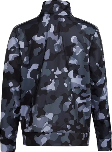 Vista 3 de adidas Chaqueta de tricot icónica con cremallera frontal para niños