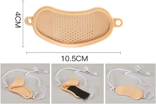 Vista 7 de Protector de traquea ajustable para el cuello, protector de incisión de tráquea, protector de traquea ajustable, cubierta protectora de estoma