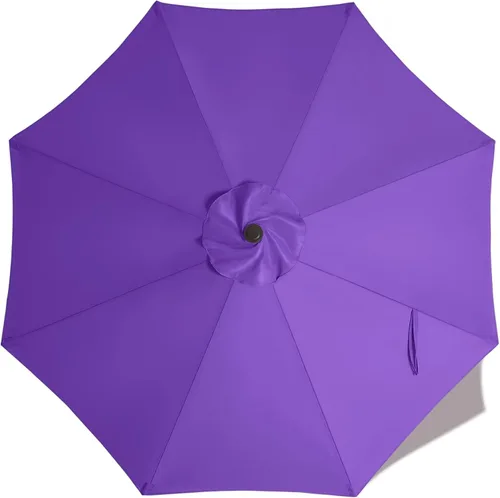 Vista 96 de ABCCANOPY Sombrilla para Exteriores de 7.5 pies, Repuesto de Cubierta Superior Compatible con 6 Varillas (Azul)