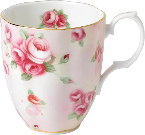 Vista 14 de Royal Albert 100 años 1990 - Juego de 3 piezas (taza de té, platillo y plato de 8")