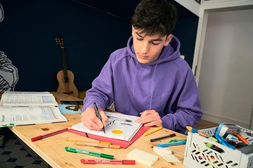 Vista 4 de STABILO Bolígrafo de escritura de punta de nailon pointMax - Cartera de 15 - Colores surtidos