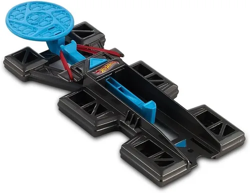 Vista 3 de Hot Wheels Track Bulider System LANCH IT - D SET Accesorio Añadir en Pull Back Launch 2 maneras!