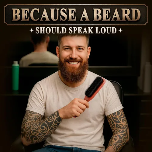 Vista 9 de Cepillo de barba para hombre con mango – Cepillo de barba de cerdas de jabalí suave para hombres, diseño de madera de 9 pulgadas para barbas
