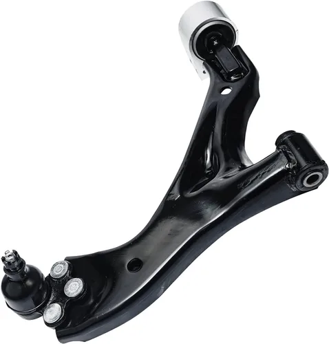 Vista 463 de Detroit Axle - 4 brazos de control de extremo delantero para Nissan Frontier Xterra 2000-2004 Brazos de control inferior y superior con rótulas