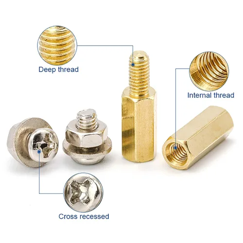 Vista 3 de NINDEJIN 910 tornillos de separación de placa base M3, espaciador de separación macho hembra con tornillos para laptop, kit surtido para ensamblaje