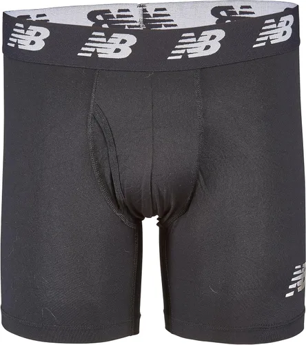 Vista 2 de New Balance - Bóxer para hombre, 6 pulgadas, parte delantera con bolsa, 3
