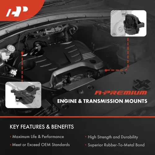 Vista 3 de A-Premium Juego de montaje de motor y transmisión de 3 piezas [transmisión automática] Compatible con Kia Forte 2010-2013, Forte Koup 2010-2013