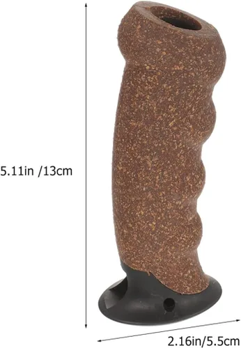 Vista 7 de Kisangel Mango de repuesto de corcho para bastones de senderismo y esquí, cómodo y resistente a la intemperie, fácil de instalar, duradero