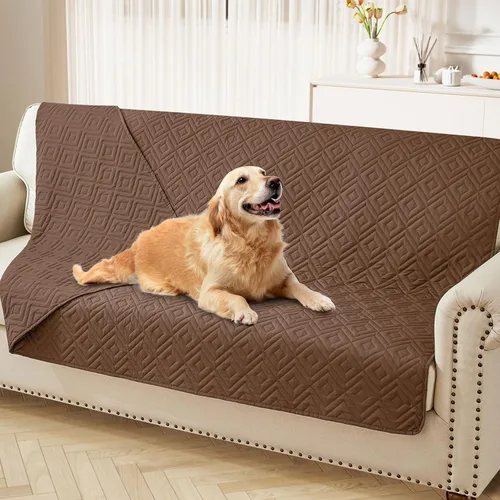 Vista 28 de hyha Manta impermeable para perro, manta suave para cama de perro, manta para mascotas, funda impermeable lavable para sofá, fundas reversibles