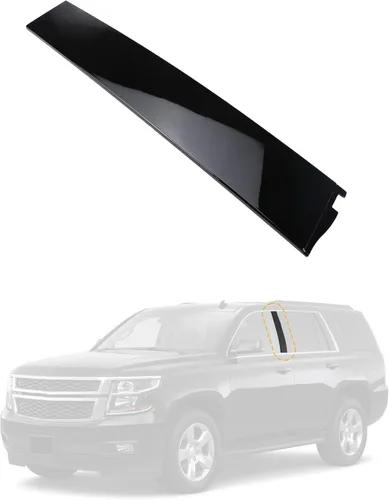 Vista 13 de Flecto Moldura de puerta, panel de moldura de puerta, lado del conductor (izquierdo), compatible con Ford Explorer 2011-2019, teclado de entrada sin