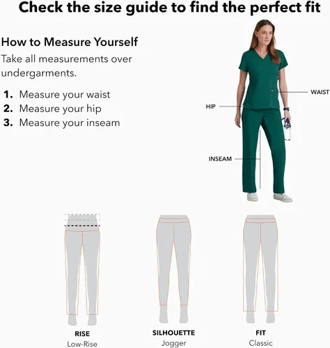Vista 2 de Kira Pantalones deportivos para mujer de Grey's Anatomy Negro