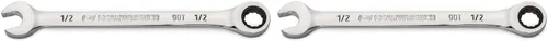 Vista 13 de GEARWRENCH Llave combinada de trinquete de 1" con arco oscilante de 4 grados y 12 puntos - 86953