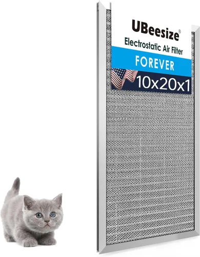 Vista 27 de UBeesize - Filtro de aire reutilizable de 20 x 20 x 1 pulgadas, lavable, MERV 8, permanente, electrostático, para aire acondicionado y HVAC