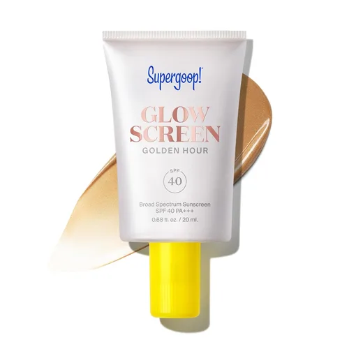 Vista 13 de Supergoop! Glowscreen SPF 40, Dawn (Pink Pearl Glow) - 1.7 onzas líquidas - Imprimación brillante + protector solar teñido de amplio espectro