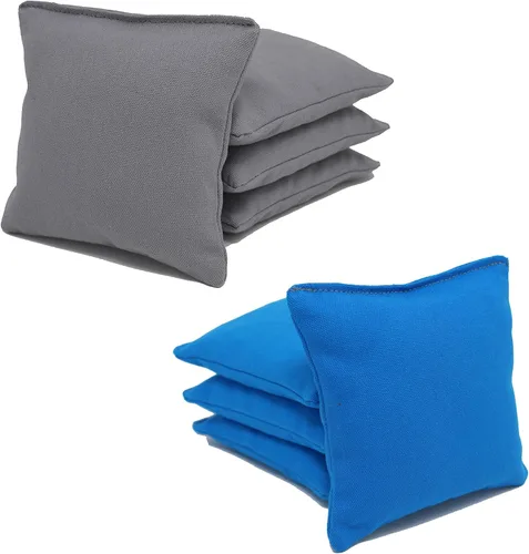 Vista 33 de Bolsas de cornhole con regulación ACA de Donkey Sports (personalizable) Juego de 8. Relleno de maíz.