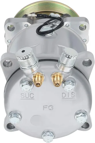 Vista 3 de ECCPP Compresor de CA 1985-1990 apto para Jeep CJ7 Cherokee Comanche Wagoneer Wrangler 2.1L 2.5L 4.2L Compresor A/C de enfriamiento rápido