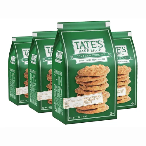 Vista 14 de Tate's Bake Shop Galletas crujientes de mantequilla, 7 onzas (paquete de 2)