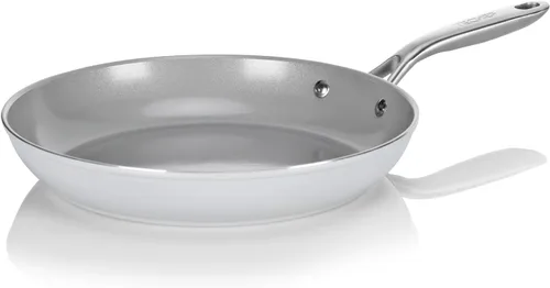 Vista 9 de TECHEF - Colección CeraTerra, olla de sopa de 5 cuartos de galón de cerámica antiadherente con tapa de vidrio (libre de PFAS, PTFE y PFOA)