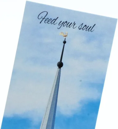 Vista 3 de Newburyport Steeple Bookmark, New England Original Photography