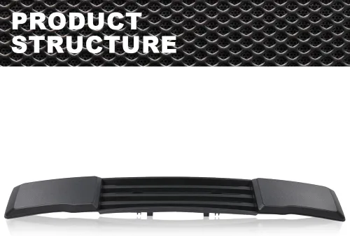 Vista 3 de CNNELL Parachoques delantero y soporte para placa de matrícula compatible con Ford F150 2015 2016 2017 FL3Z-17E810-AA FL3Z-17A385-A