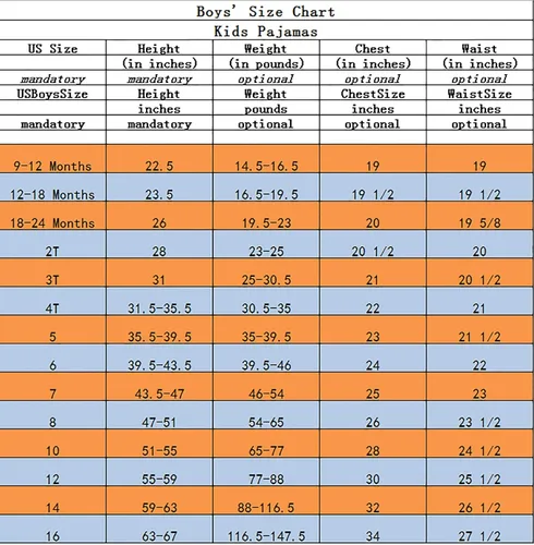 Vista 5 de Family Feeling Boys Summer Pajamas Sets Short Sets