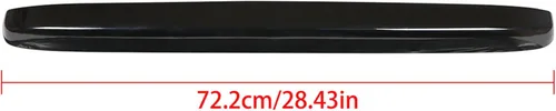 Vista 7 de 1 unids placa trasera luz lámpara cubierta negro reemplazo para Che-rokee 1997-2001 5FL86ZZZ
