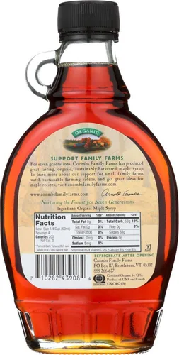 Vista 3 de Coombs Family Farms Jarabe Arce Grda Org