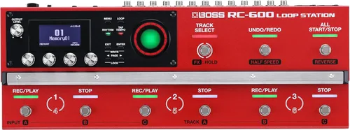 BOSS RC-600 Estación de Loop Basada en Piso para Músicos de Loop | Características Evolucionadas y Funciones Personalizables | Calidad de Sonido de