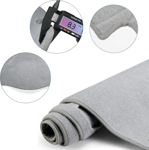Vista 7 de Tapete para cubierta de salpicadero compatible con Chevy Silverado GMC Sierra 99-06, Chevy Suburban Tahoe GMC Yukon/XL 00-06, Chevy Avalanche 01-06