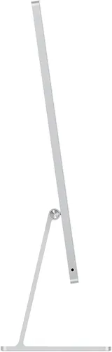 Vista 2 de Apple iMac 2021 con chip Apple M1 con CPU de 8 núcleos, 24 pulgadas, 8 GB de RAM, almacenamiento SSD de 256 GB, plata (renovado)