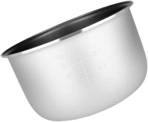 Vista 8 de Yardwe Olla interior para olla arrocera, 1 pieza antiadherente 5L interior olla de cocina contenedores de repuesto para olla arrocera