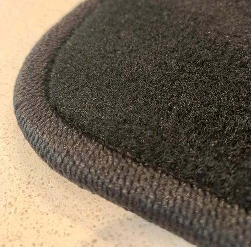 Vista 8 de Custom Fit Front & Rear Carpet Floor Mats, Black, Compatible with Daewoo Leganza 2002 2001 2000 1999