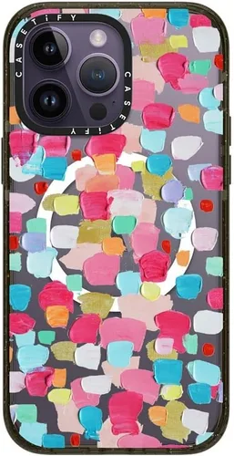 Vista 195 de CASETiFY Impact - Funda para iPhone 13 [Probada contra caídas de grado militar 4X / Protección contra caídas de 8.2 pies / Compatible con Magsafe]