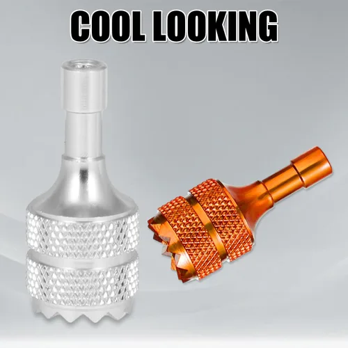 Vista 4 de lasuroa 4 unidades de control de drone 3 Pro RC Smart Controller, joysticks remotos desmontables de repuesto para drones (naranja plateado)