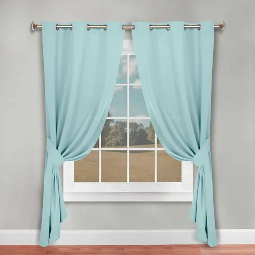 Vista 99 de Superior Blackout Curtains, Room Darkening, Bedroom, Drapes, Kitchen, Living Room Window Accents, Sun Blocking, Thermal, 2 Pack, Solid Blackout