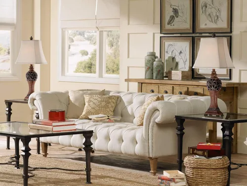 Vista 9 de Regency Hill Exeter Lámparas de Mesa de Estilo Tradicional 30" de Alto Juego de Tamaño Completo de 2 Bronce Madera Tallada Hoja Crema Pantalla