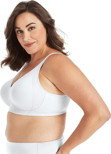 Vista 2 de Playtex Women's 18 Hour Seamless Smoothing Full Coverage Bra, Cool Comfort Wireless, Wire-Free, (1-Pack and 2-Pack), US4049