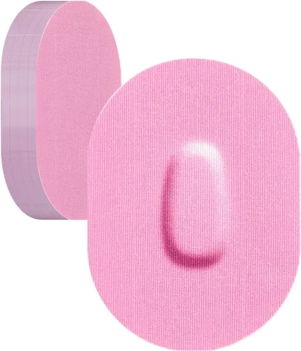 Vista 8 de Paquete de 20 parches adhesivos Dexcom G6 impermeables, cinta CGM de papel precortada para G6, sobreparche Dexcom G6 de larga estancia sin pegamento