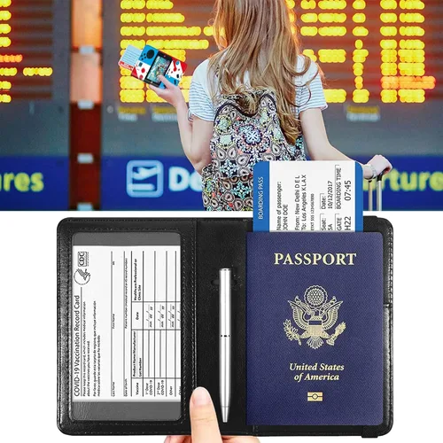 Vista 5 de RYUITHDJP Funda para tarjetas de crédito con RFID Block-1-A, Jugador de juegos para niños, Casual