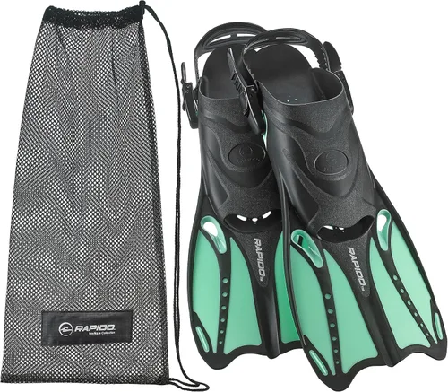 Vista 6 de Phantom Aquatics Juego de esnórquel de aleta