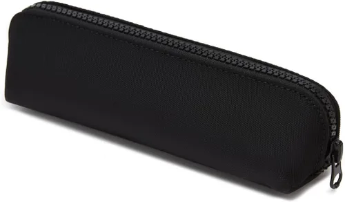 Vista 17 de Estuche para lápices de lona de algodón y bolsa de lápices multifuncional simple con cremallera Almacenamiento portátil (beige)