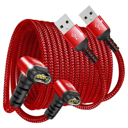 Vista 9 de Garmin - Cable cargador de reloj en ángulo recto [2 unidades, 4 pies] compatible con Garmin Fenix 5 5S 5X 6 6S 6X Plus Pro 7 7S 7X 8, Forerunner 945