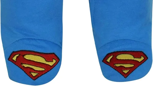 Vista 7 de Warner Bros. Batman & Superman - Mono para bebé con capa