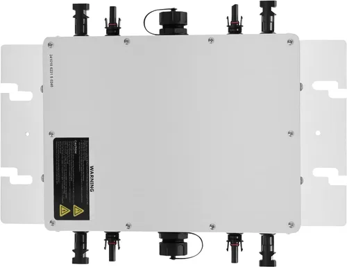Vista 11 de Inversor solar, inversor de aleación de aluminio de 600 W, inversor de rejilla con pantalla LCD, kit de inversor solar para paneles solares de 30 V