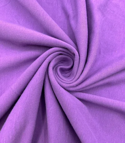 Vista 23 de EOVEA - Tela de algodón y elastano por yarda - Tejido de jersey elástico en 4 direcciones - Tela de camiseta de elastano y algodón - Ligero