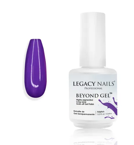 Vista 35 de LEGACY NAILS Professional Beyond Gel Soak-Off Esmalte de uñas – Cobertura completa, altamente pigmentado (BEYOND GEL – ALBA 1/2 oz)