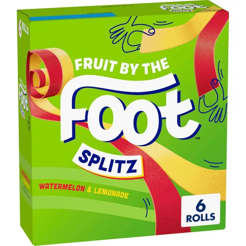 Vista 13 de Fruit by the Foot Snacks con sabor a frutas, teñido anudado de bayas, 4.5 onzas, 6 unidades (paquete de 8)