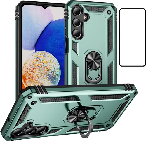 Vista 27 de Funda para Xiaomi 11T / Mi 11t Pro con protector de pantalla, ajuste delgado, protección militar a prueba de golpes, funda protectora para Xiaomi